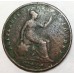 GREAT BRITAIN UK 1854/3 . ONE 1 PENNY . VARIIETY . OVERDATE
